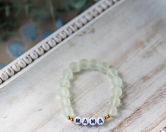 Handmade Custom Glass Bead Bracelet