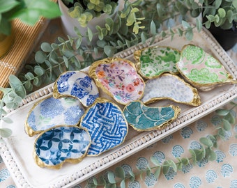 Handmade Chesapeake Bay Oyster Shell Trinket Dish Jewelry Dish Bridesmaid Gift Mothers Day Gift