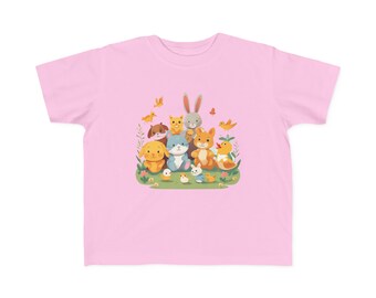 Toddler Short Sleeve Tee - Woodland Critters