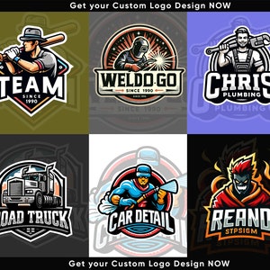 Logo Design, Graphic design, logo maker, Custom logo, Mascot logo, logo creation, logo designer, logo, Cartoon logo, photography logo