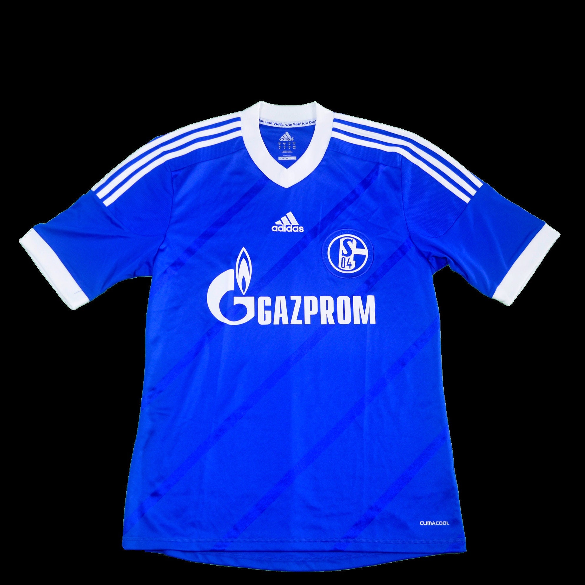 Maillot De Football Domicile Schalke 04 2001/02 - Adidas - Gerald Asamoah - Taille L
