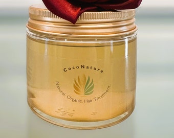 Cadeau CocoNature pour la Fête des Mères : huile de noix de coco vierge biologique et soin capillaire pur 100 % aloe vera avec des bienfaits de la tête aux pieds (150 ml)