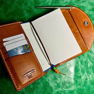 Patron PDF cuir Journal Opus A6 Veste en cuir A4 Patron PDF [instructions + patron]
