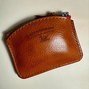 PDF Leather pattern Ljudmila Coin Purse [ Instruction + Pattern ]