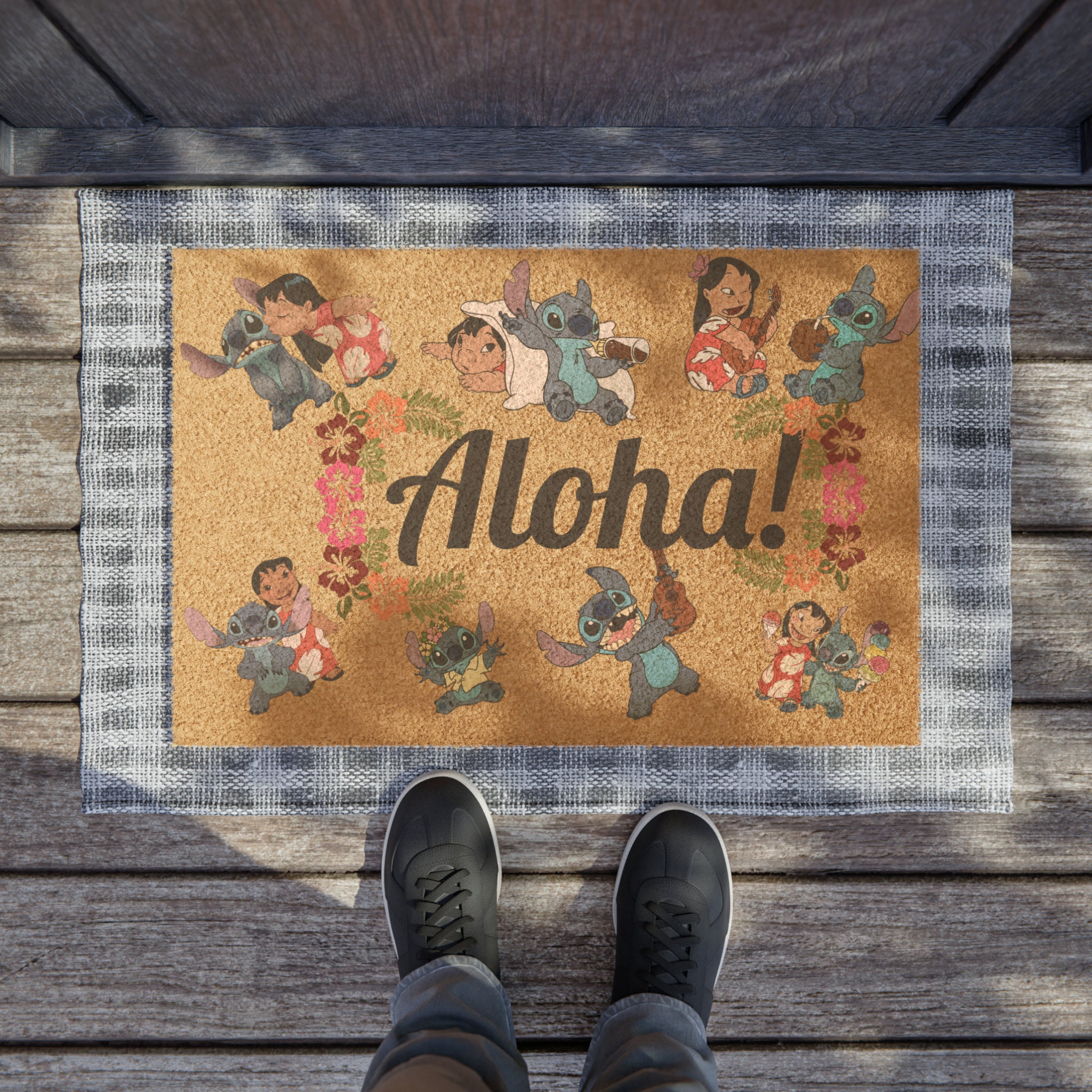 Lilo and Stitch Doormat Etsy