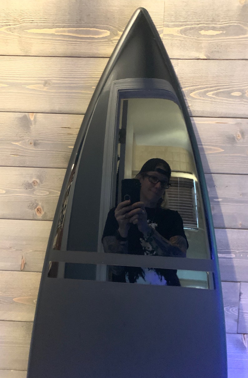 Decorative Wooden Black Surfboard Wall Art / Modern Art / Etsy