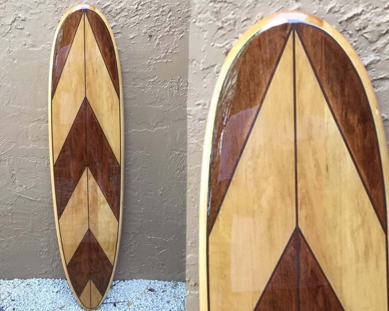 Decorative Wooden Surfboard Sign Wall Art For A Hotel Etsy