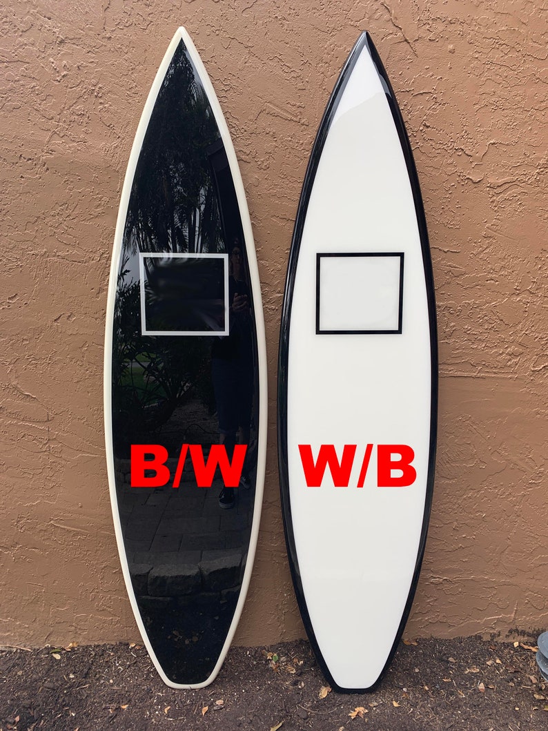 Decorative Wooden Chanel Inspired Surfboard Wall Art / Modern | Etsy