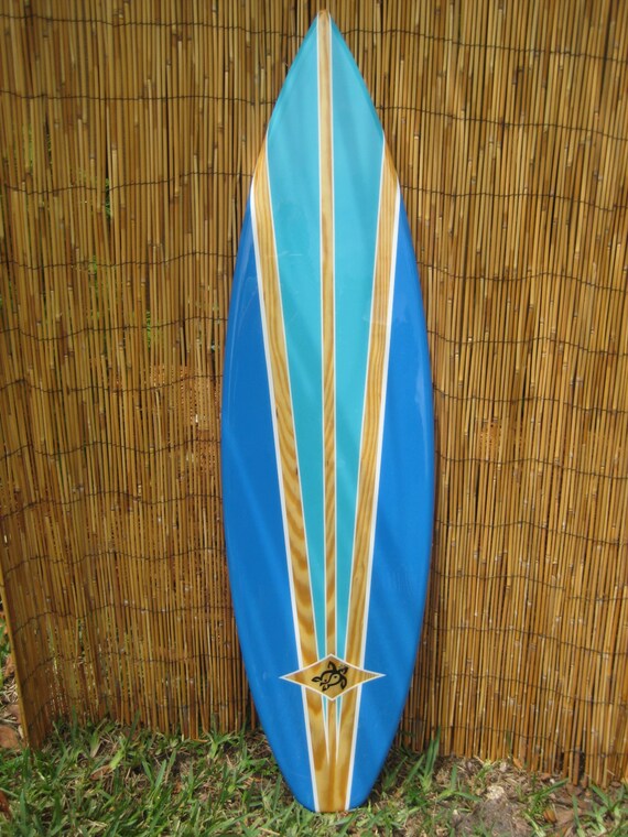 Surfboard Wall Art Hawaiian Art Surf Art Surfer Decor Etsy