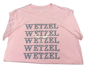 T-shirt Koe Wetzel, Longhorn, T-shirt country, T-shirt western