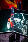Custom Fit Bezel Free kit for monitors, curved, flat screens, racing simulators, flight simulators, simrace. All sizes 27"32"43"50" 65" TV's