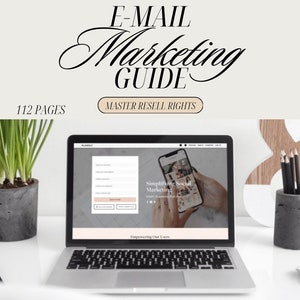 Guide to E-mail Marketing Master Resell Rights Private Label Rights MRR PLR Done For You Digital Products