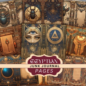 Old Egypt Junk Journal Pages Egypt Journal Bundle Egypt Digital Papers Old Egyptian Pharaoh Download Hieroglyph Craft Egypt Background