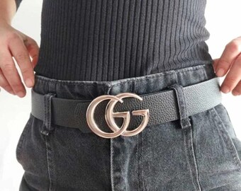 Leather belt Dress belt Decorative belt Ladys belt Hanmade belt