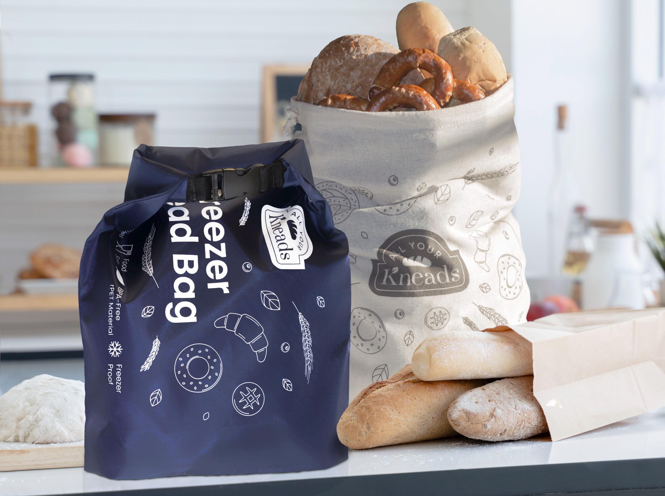 Bread Packaging Bags For Homemade Bread Bread Packing Bag 100pcs