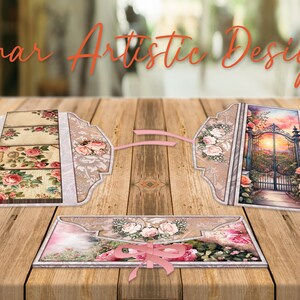 Diario desprendible Vintage Roses: captura la belleza eterna en cada fragmento, perfecto para notas, inspiraciones y reflexiones diarias
