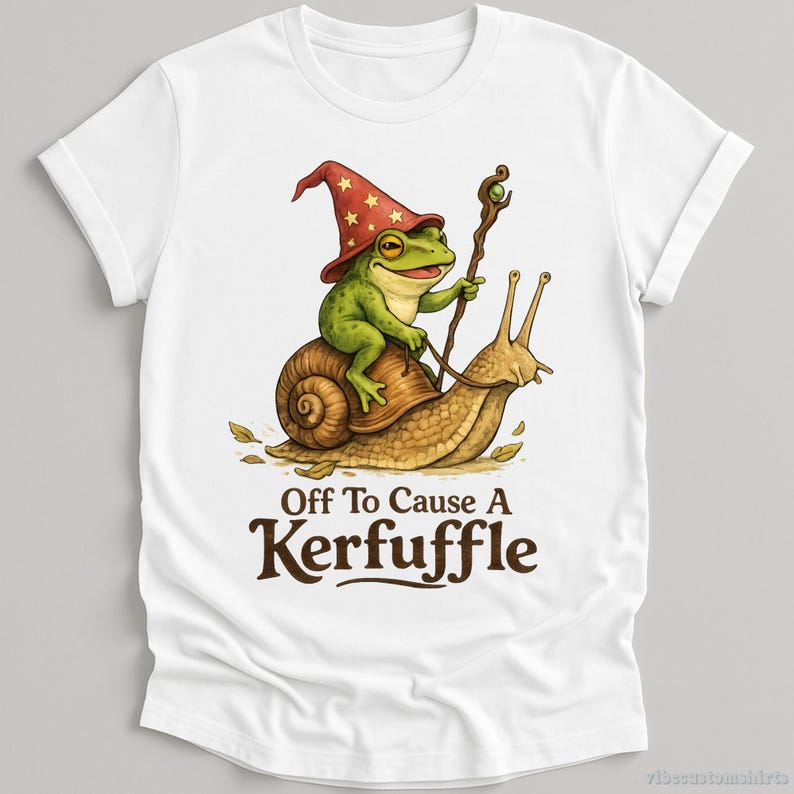 Off To Cause A Kerfuffle Vintage Shirt