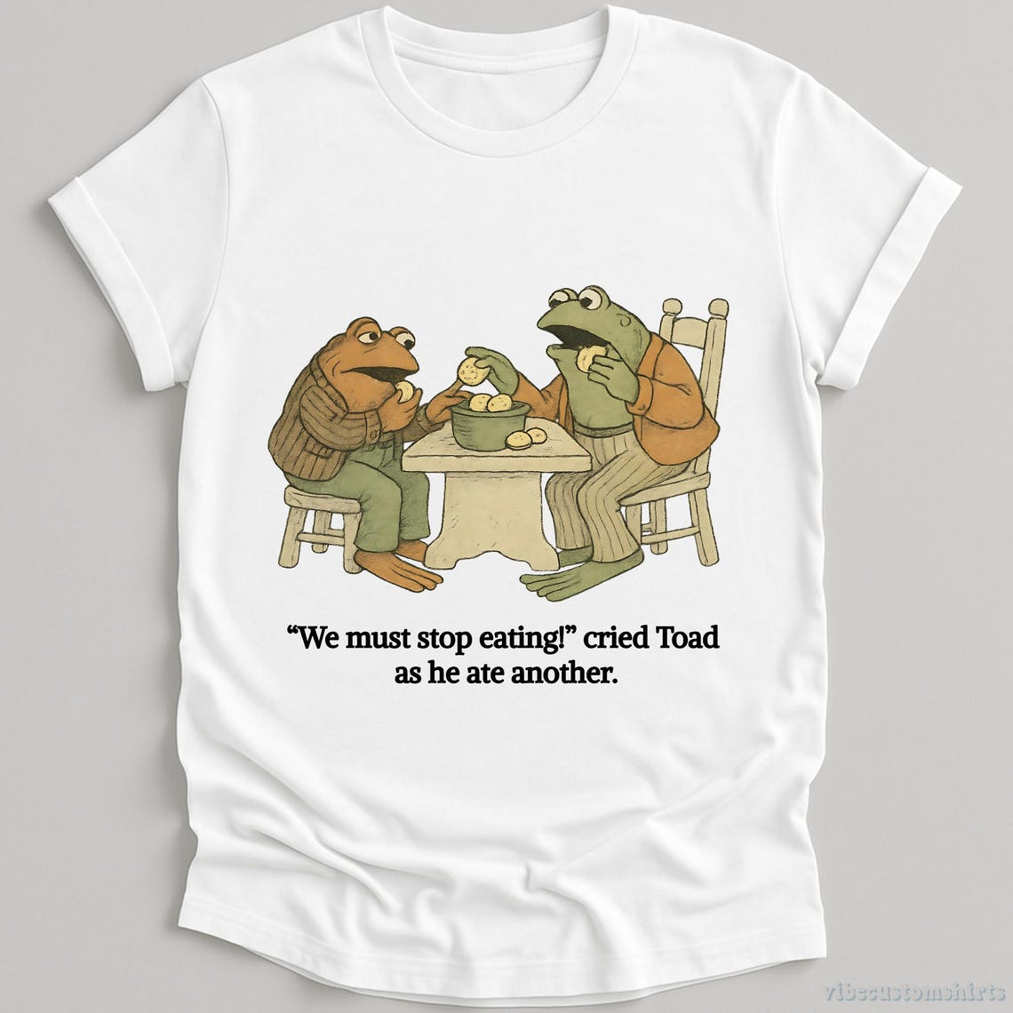 We Must Stop Eating Cried Toad as He Ate Another Vintage Shirt, Funny ...