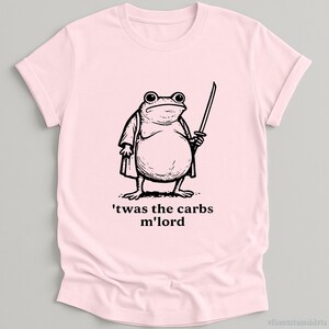 Twas the Carbs MLord Hungry Frog Shirt