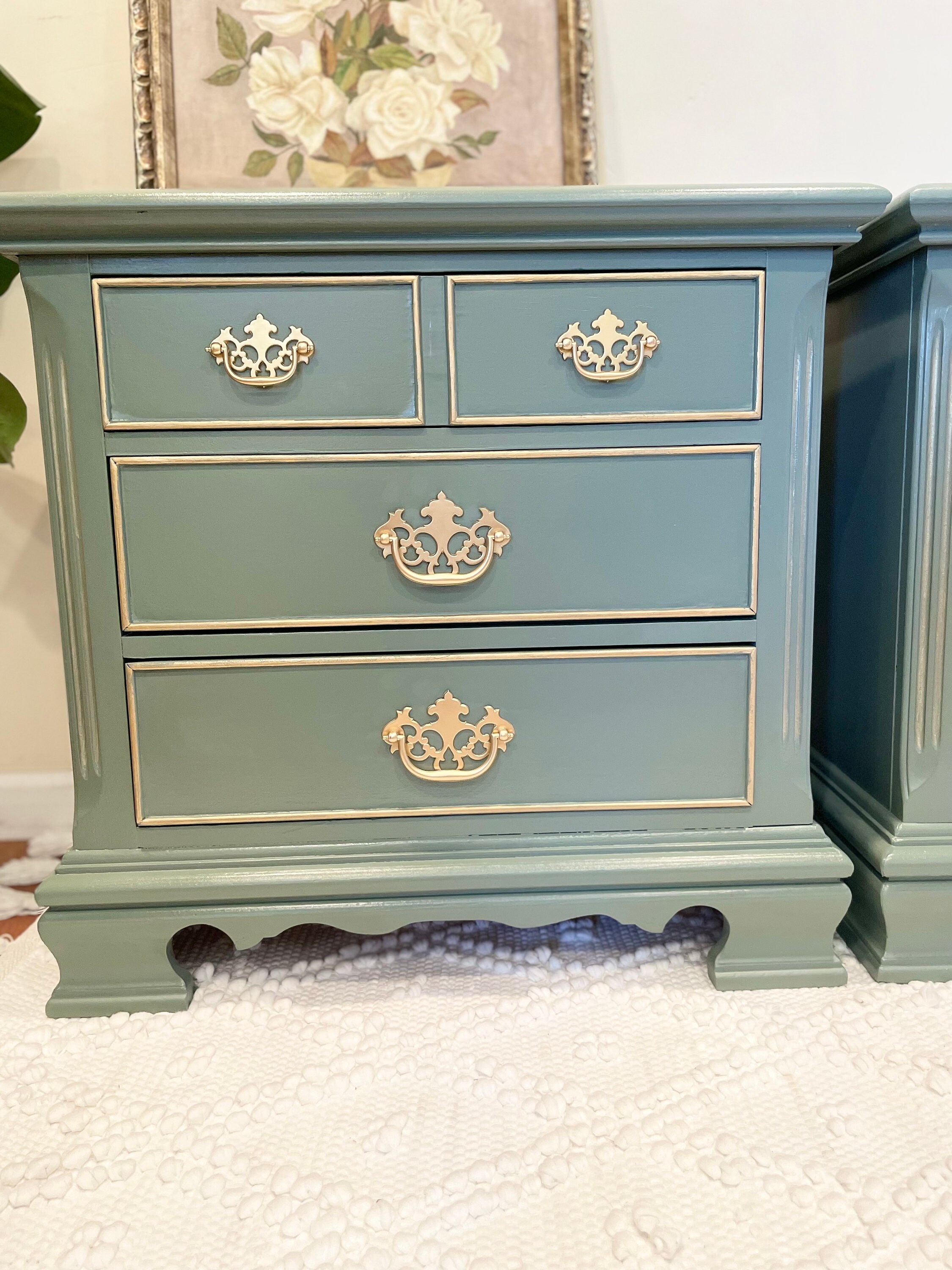 SOLD* Antique Solid Oak Nightstands - Etsy