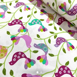 Nova Bird Print Tablecloth Pattern Tablecloth Linen Cloth Personalized Waterproof Custom Rectangle Table Cover Dining Colorful Table