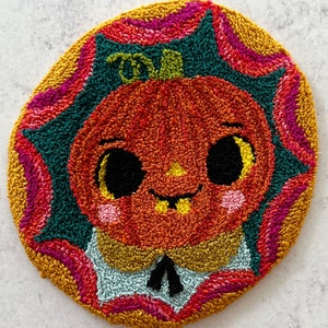 PDF Punkin Friend Punch Needle Pattern