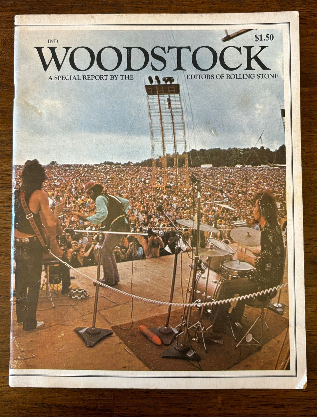 1969 Woodstock A Special Report by the Editors of Rolling Stone - Etsy