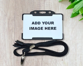Personalised ID card - Logo - Work ID - Identification Badge - Staff ID - Work Badge - Custom card