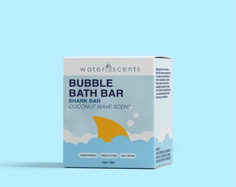 Shark Bar Bubble Bath Coconut Wave