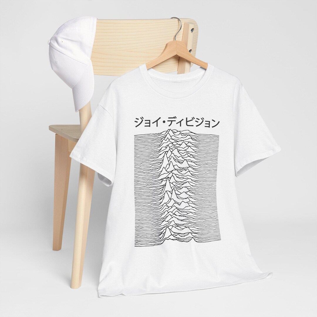 Vintage-inspired Joy Division Unknown Pleasures Japan Tour Unisex