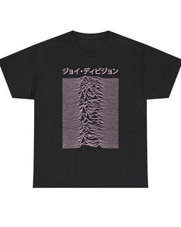 Vintage-inspired Joy Division Unknown Pleasures Japan Tour Unisex