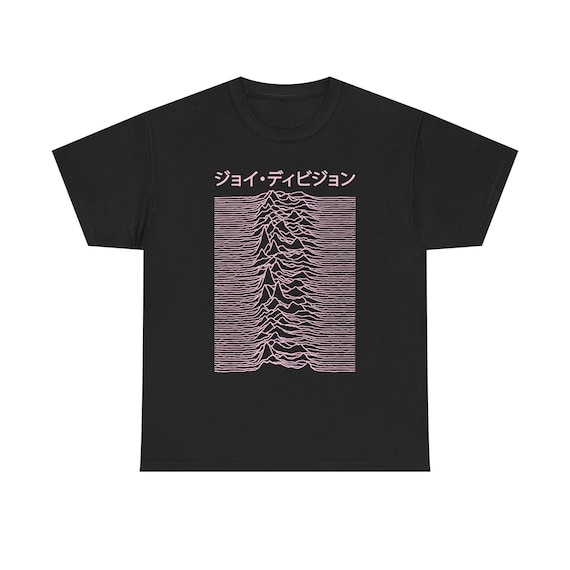 Vintage-inspired Joy Division Unknown Pleasures Japan Tour Unisex