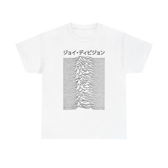 Vintage-inspired Joy Division Unknown Pleasures Japan Tour Unisex