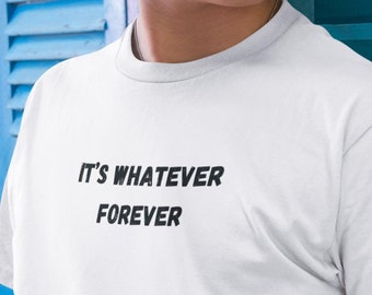 Was auch immer für immer Druckschrift Shirt, Midwest Emo Shirt, für immer Emo, Geschenk Shirt, was auch immer Shirt