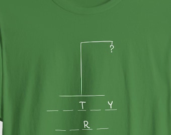 Paddleton Film Shirt, Fatty Pork T-Shirt, Hangman Wordle Gag Geschenk, lustiges grafisches Top