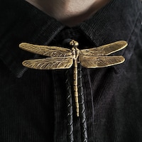 Bolo Tie Moth - Blue - Etsy