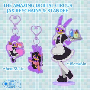 PREORDER - TADC Jax keychains and standee collection