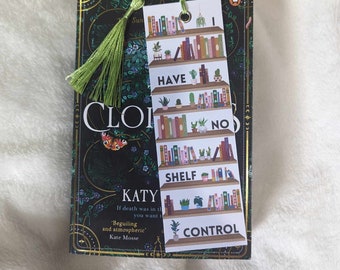 No Shelf Control Bookmark