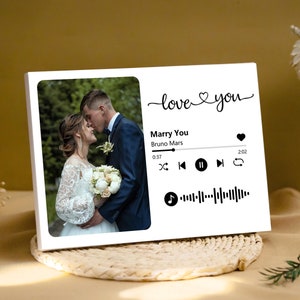 Livro de vídeo personalizado, capa personalizada, álbum que reproduz vídeo, moldura de vídeo, presente de casamento, presente de aniversário, presente de Natal, presente de aniversário