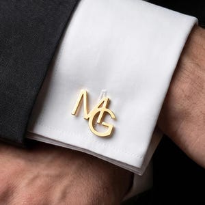 Custom Engraved Initial Cufflinks, Personalized Name Cufflinks, Corporate Gifts, Graduation Gift for Men, Groomsmen Proposal