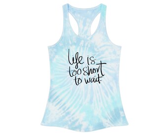 Tie Dye Racerback Tank Top