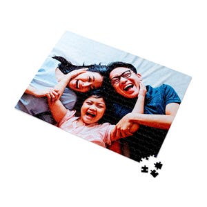 Custom Jigsaw Puzzle From Photo | 30, 110, 252, 500, 1000 Pieces | Personalised Jigsaw Puzzle | Custom Photo Puzzle | Gift With Printed Tin