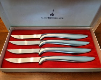 Gerber Mid Century Miming Steak Knives - Set of 4