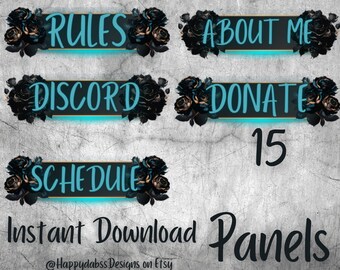 Rose Twitch Panels