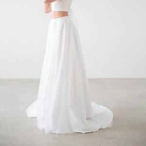 Leihani - Bridal skirt, Removable skirt, Bridal overlay,  Wedding dress skirt, RO24010