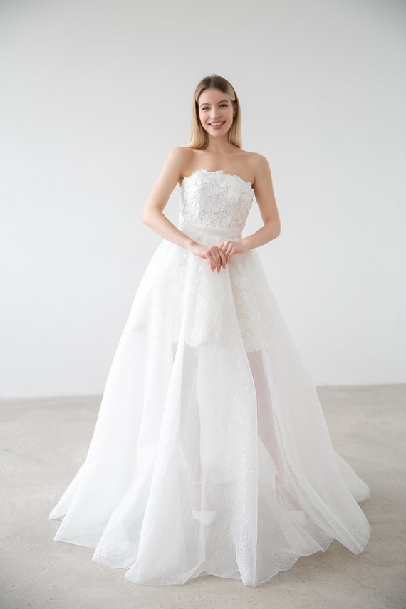 Glitter overskirt outlet