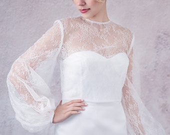 Florentina - Sequins french lace top, lace top, wedding top, bridal top, party top, wedding separate, T24006