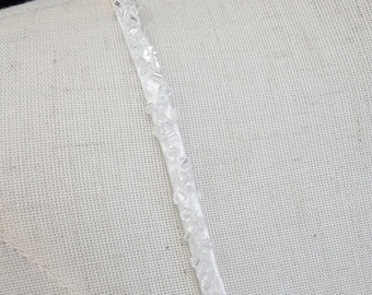 Thin Crystal Beaded Straps, wedding dress straps, bridal straps - Sue