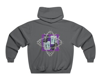 Aesthetic greek mythology Hoodie Unisex Cut & Sew Tee (AOP) Men's NUBLEND® Hooded Sweatshirt