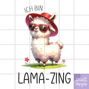 Llama, Alpaca, Llama(zing) – Trendy Llama PNG Alpaca